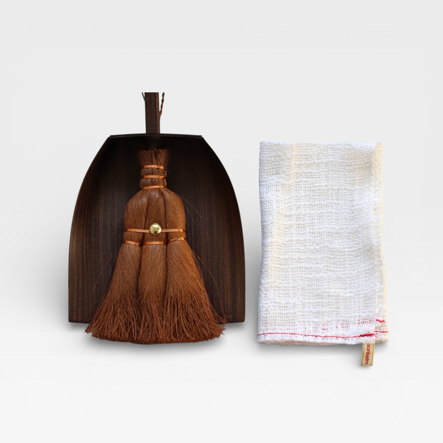 Japanese Shuro Broom Cleaning Set – Handcrafted Natural Tools – main product image