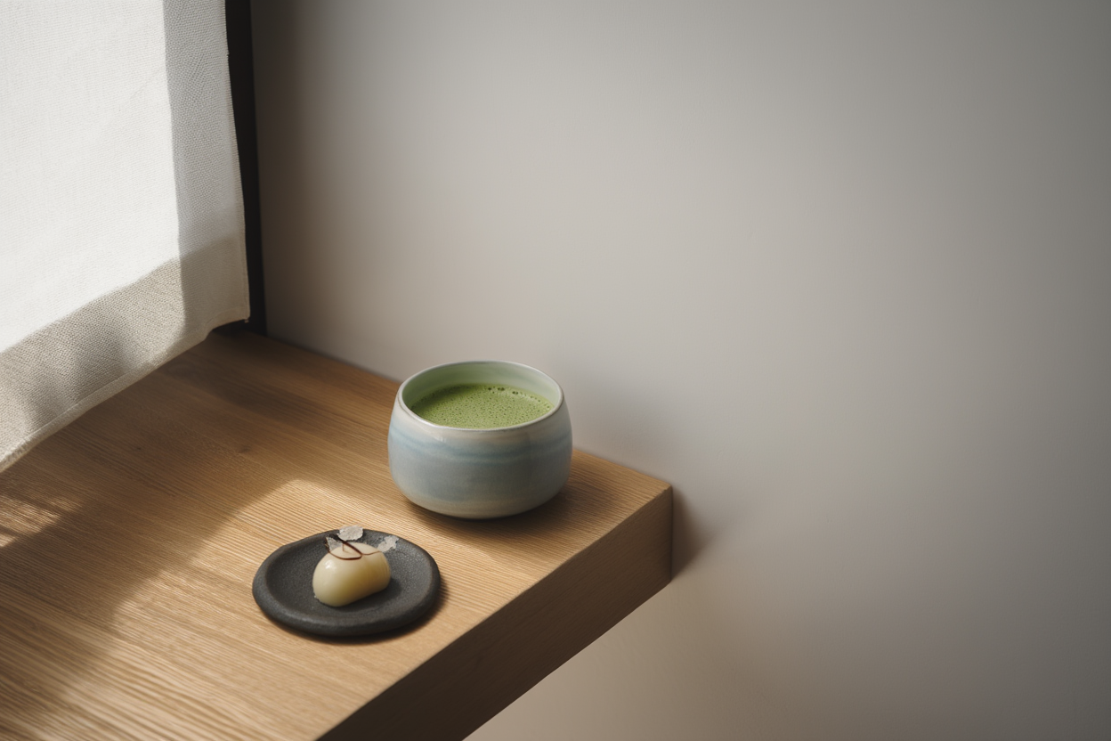 Hasami Ware Matcha Bowl “Haku gin”