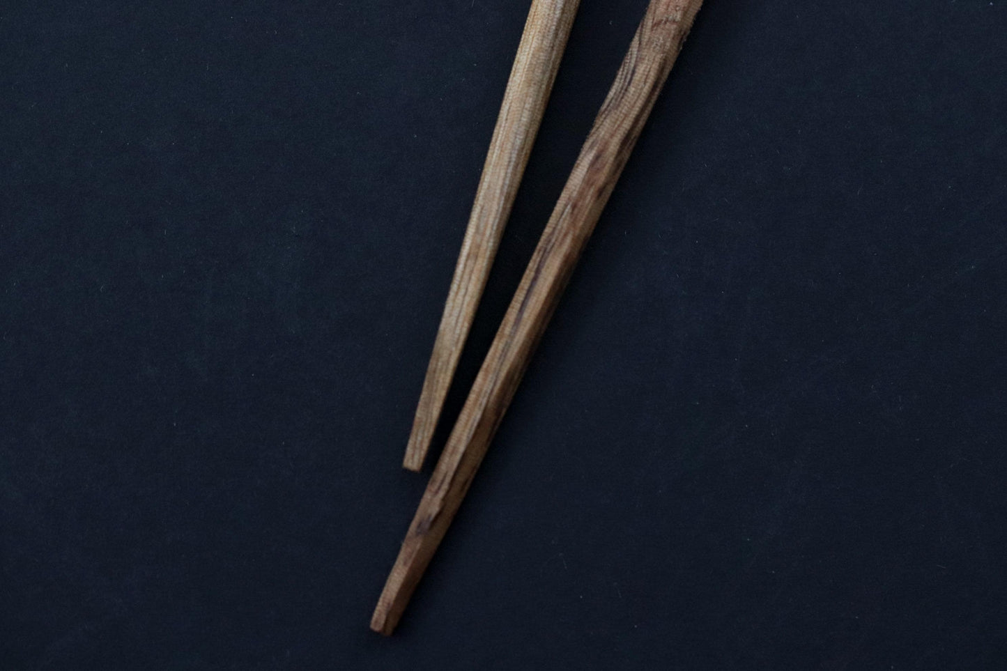 Japanese Persimmon Wood Chopsticks, Natural Beeswax Finish Hashi, Minimalist Wooden Chopsticks 23cm, Handmade Style Tableware, Made in Japan