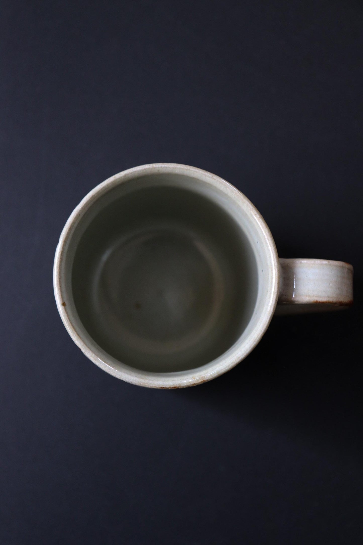 One-of-a-Kind Japanese Pottery Mug | Handmade BABA Toro Mug | Striped Ceramic Coffee Cup | 300ml Artisan Mug Made in Japan
