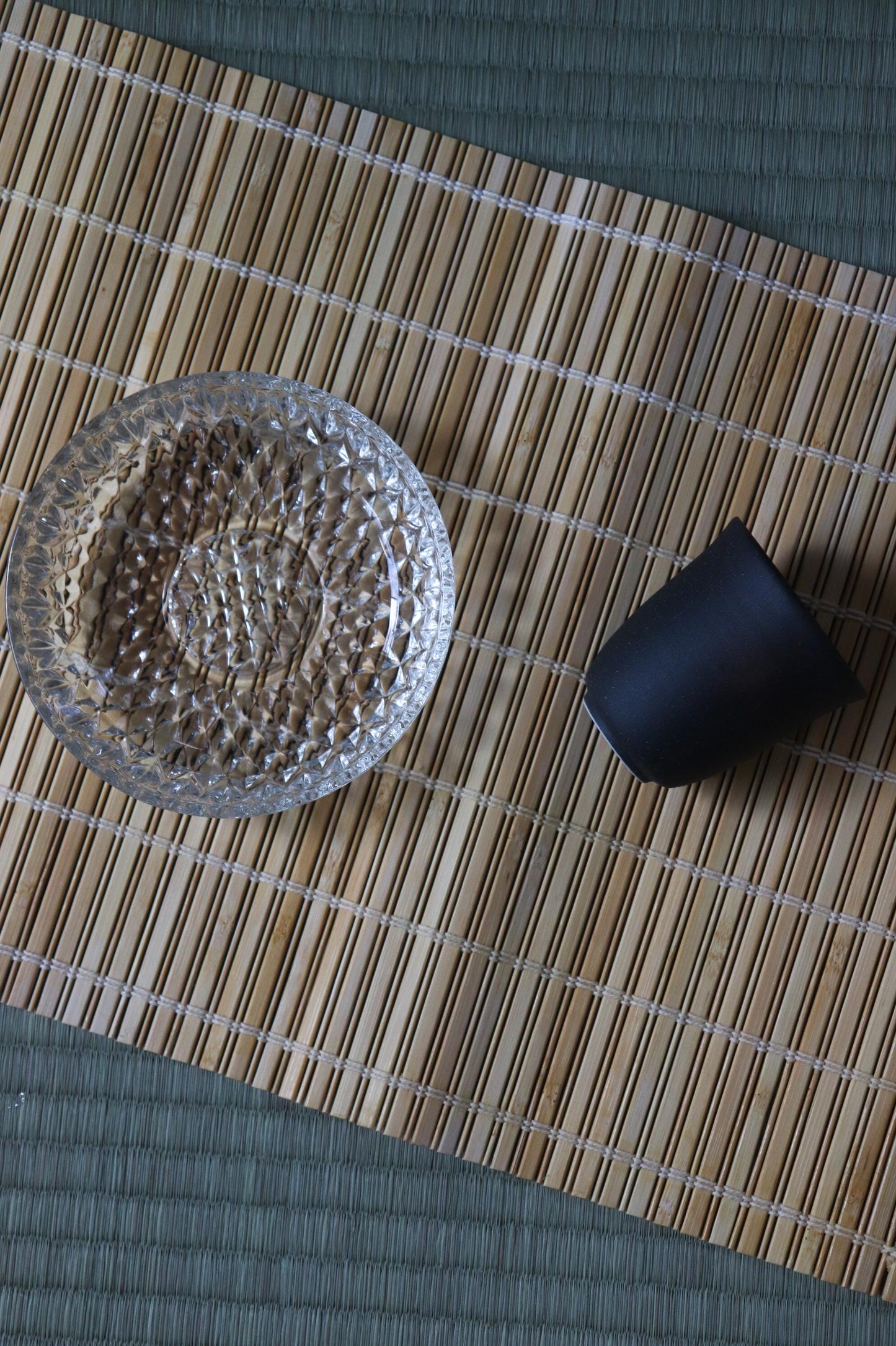 Japanese Bamboo Placemat | Kyo Sudare Table Mat | Natural Bamboo Dining Mat | Traditional Japanese Table Setting | Made in Japan