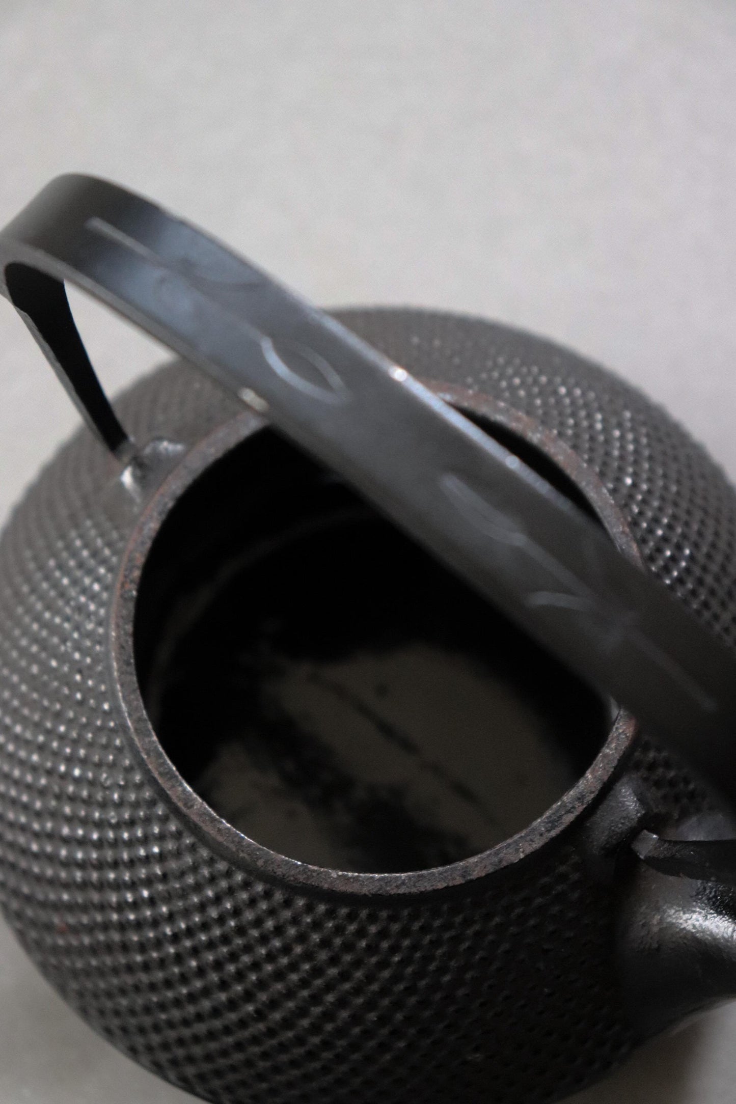 Vintage Nambu Tekki Cast Iron Teapot by Sangendo with Tea Infuser, Japanese Tetsubin Style Teapot, Unused Tea Kettle, Wabi Sabi Decor