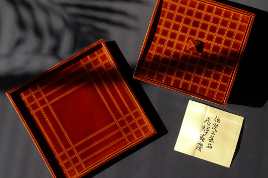 Hida Takayama Lacquerware: Time Revealed in Deep Red