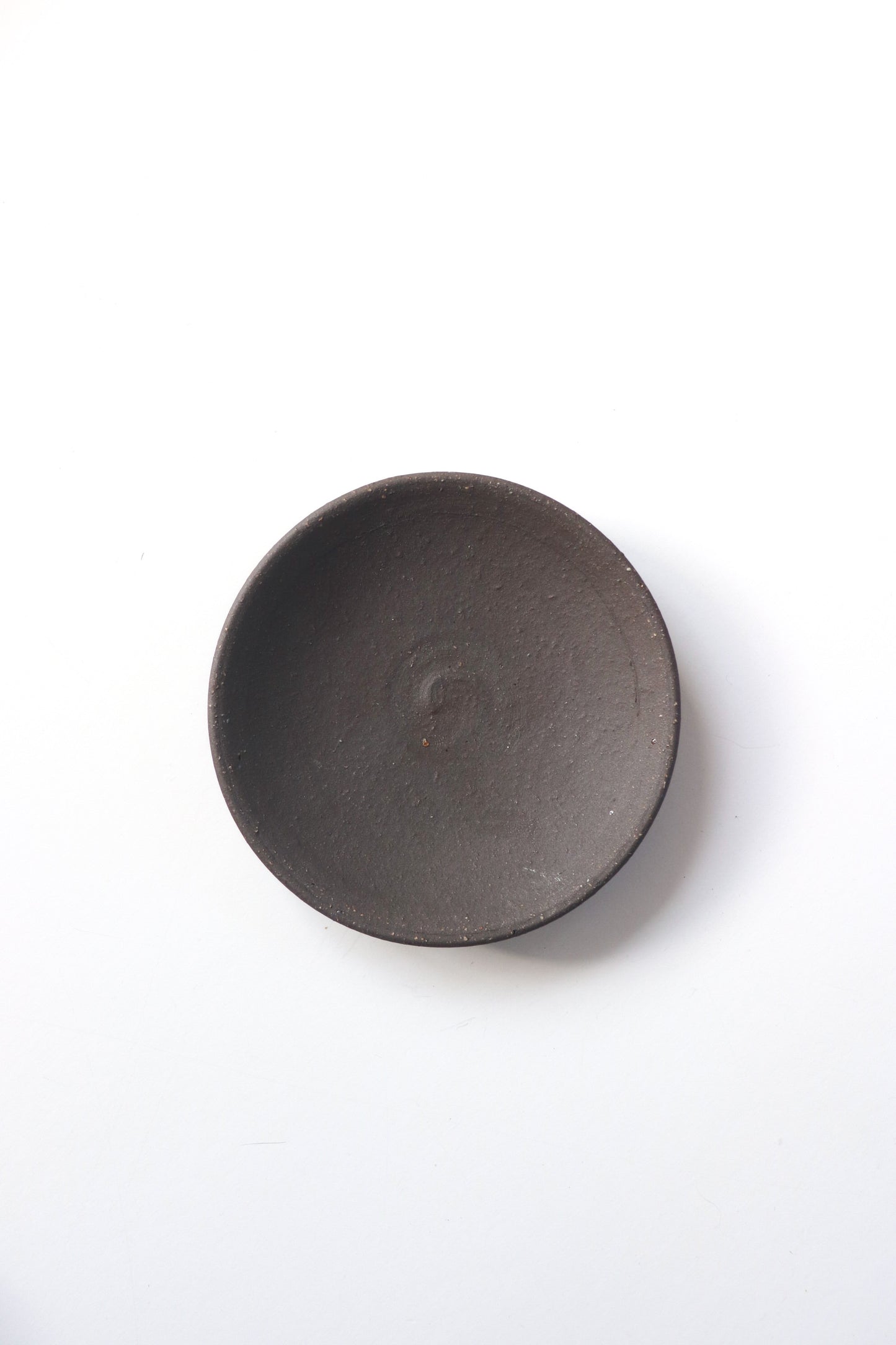 Shigaraki Matte Black Small Plate