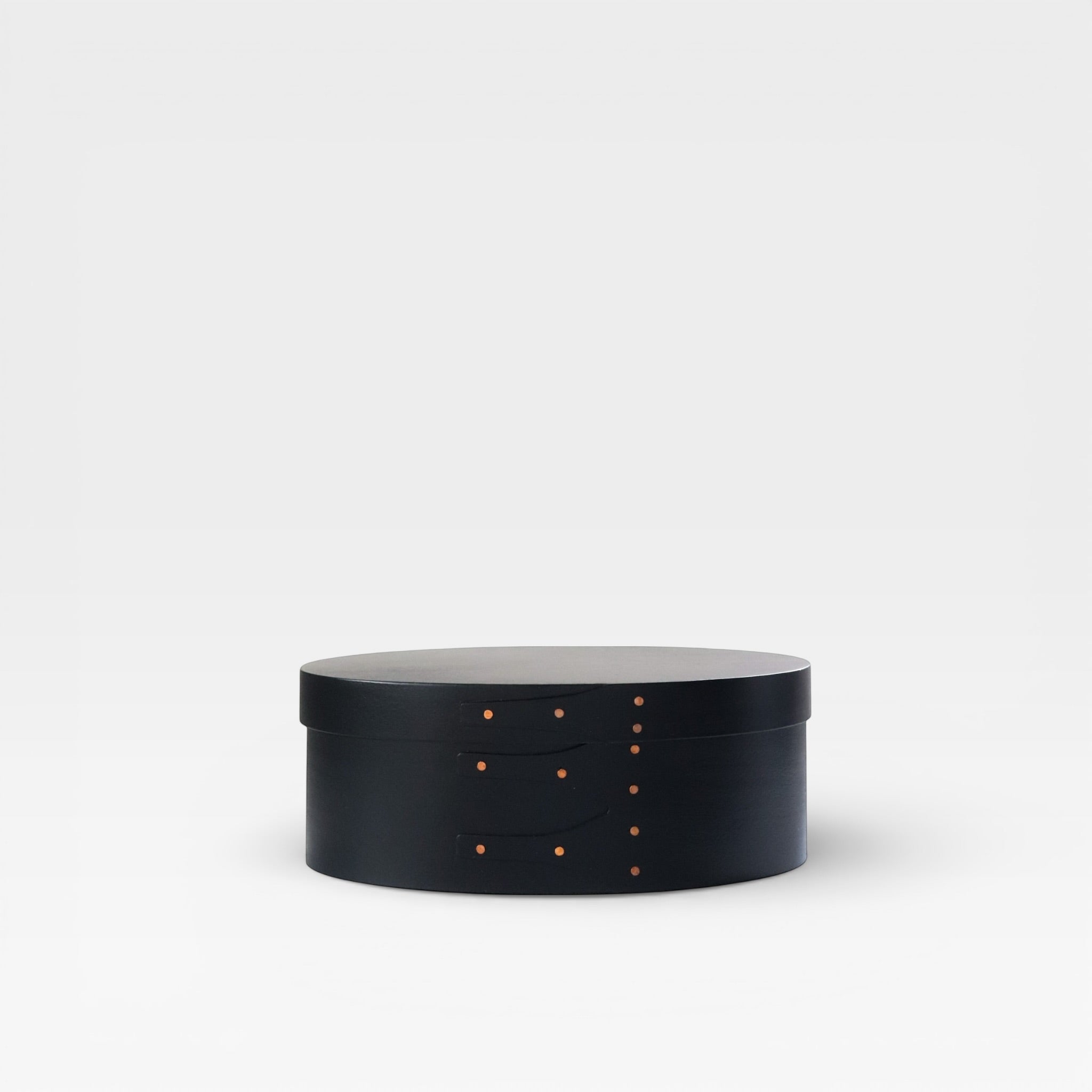 Shaker Oval Box S or M – Black Matte Finish – WabiSabi Kitchen