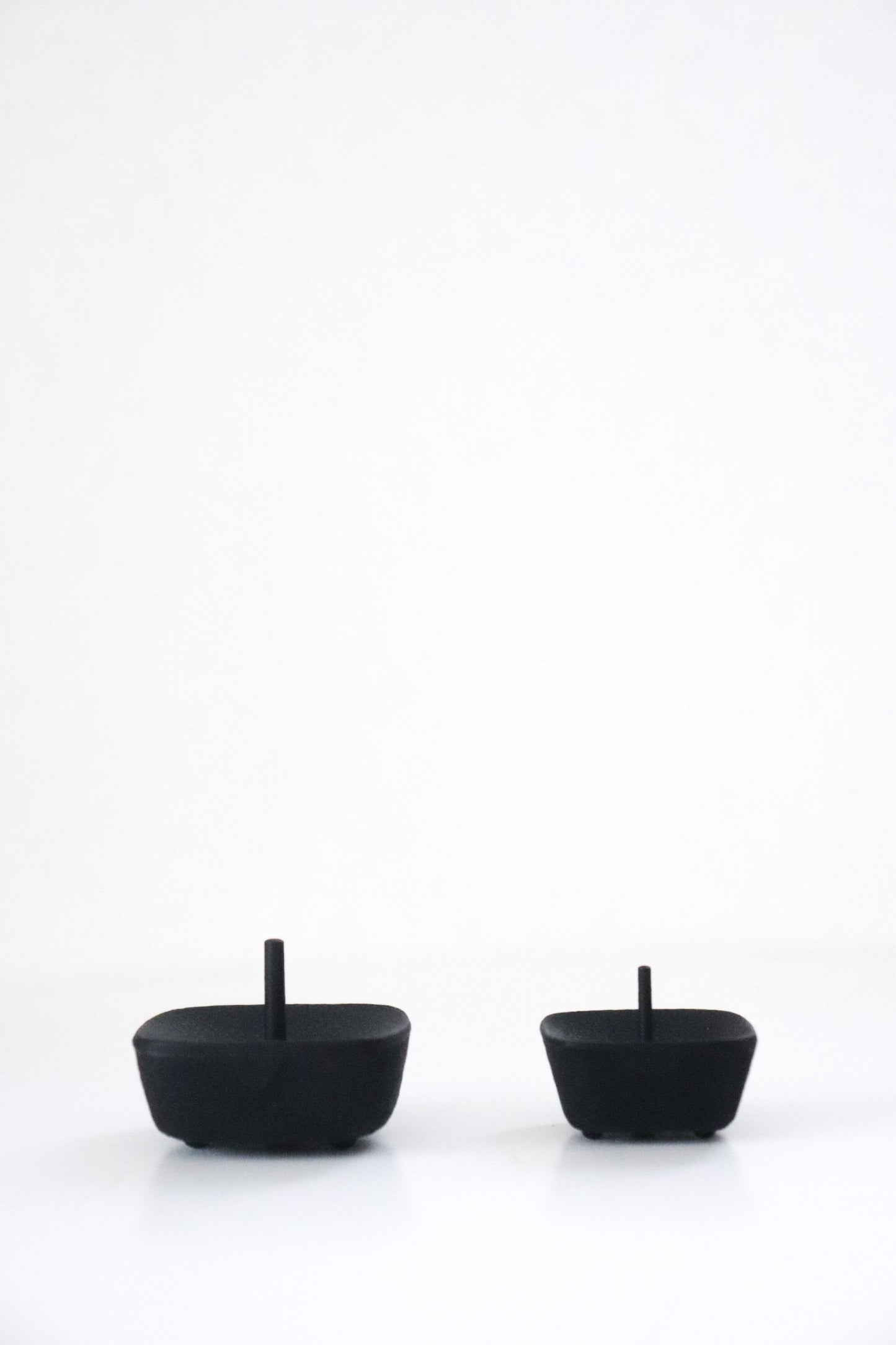 Japanese Nambu Cast Iron Candle Holder