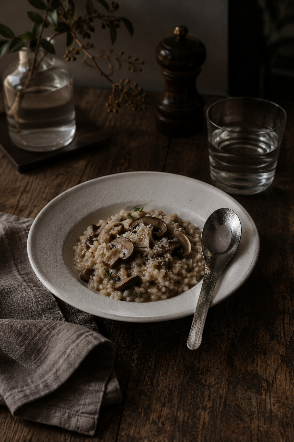 Tsubame Sanjo Stainless Steel Ramen Spoon – Tsuchime Finish – product detail image 3