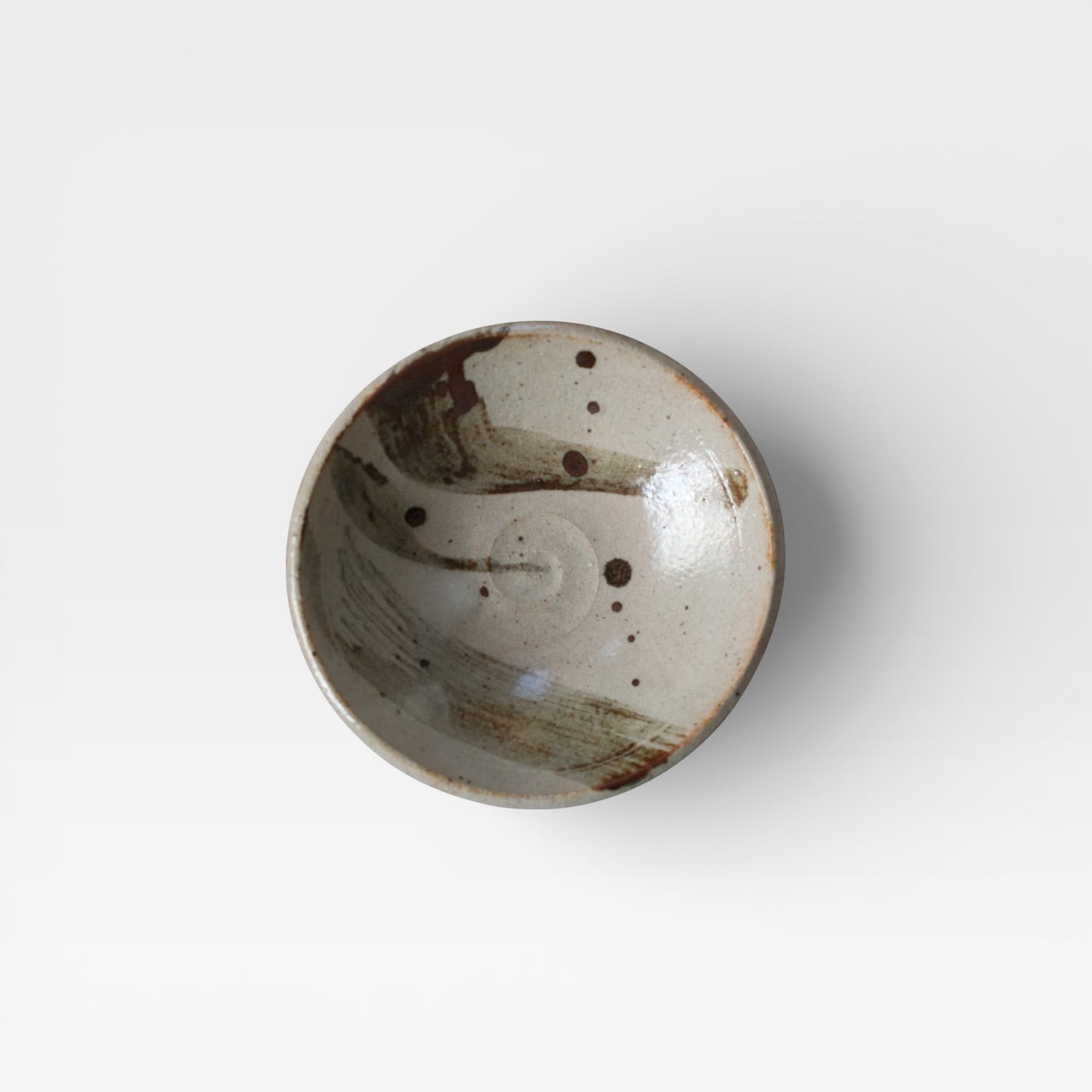 Japanese Kobachi – Iron-Painted Bowl by Masanori Tanaka