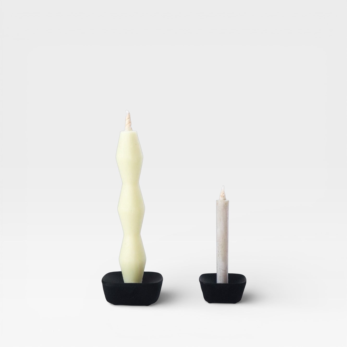 Japanese Nambu Cast Iron Candle Holder