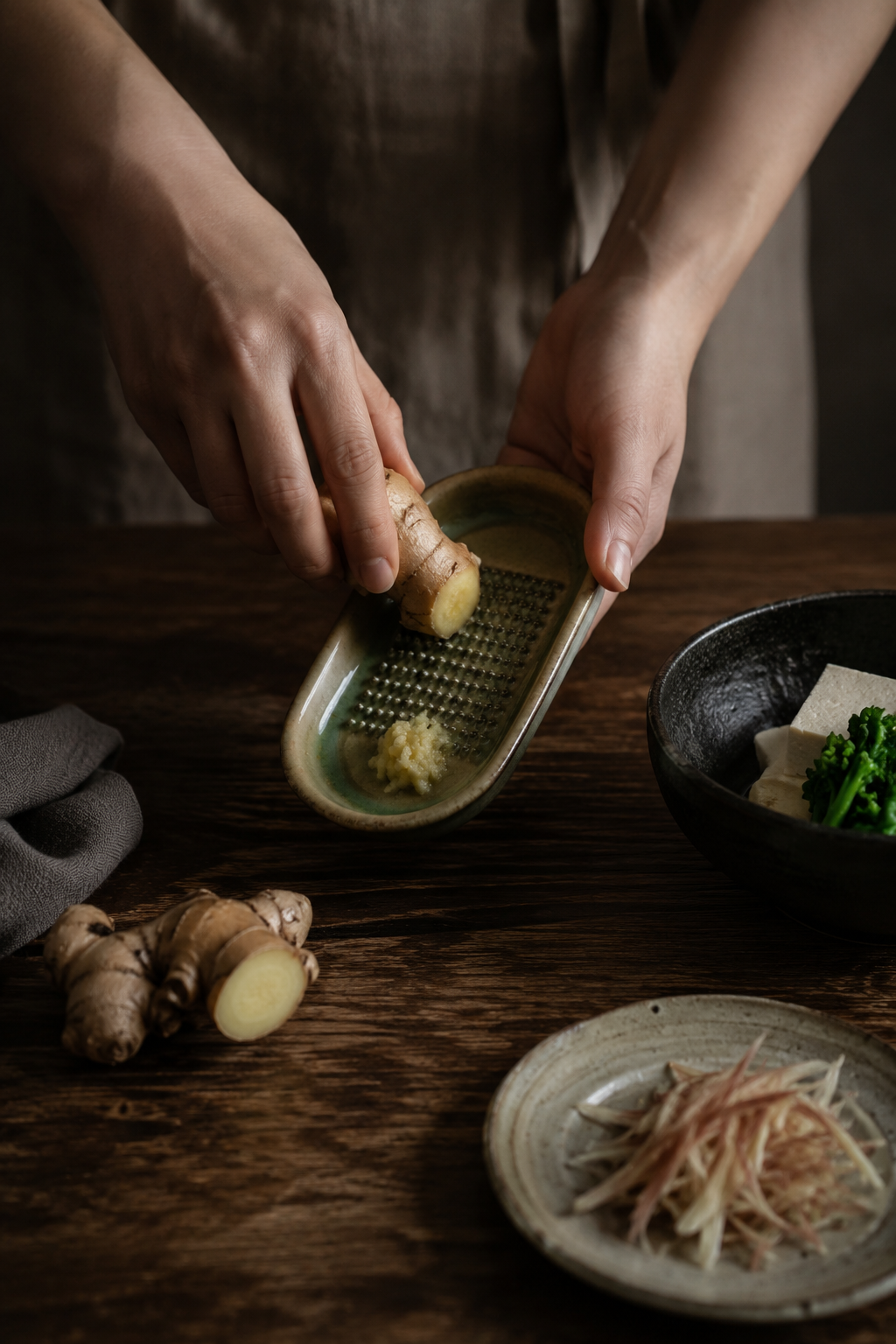 Japanese Ceramic Ginger Grater