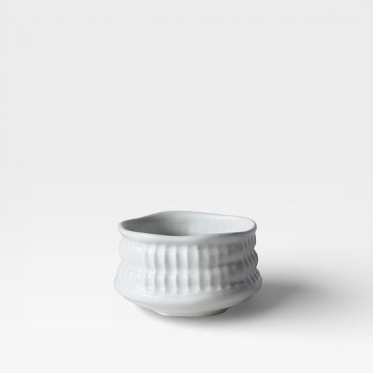 Mino Ware Matcha Bowl – White Glaze by Jinpo Kiln