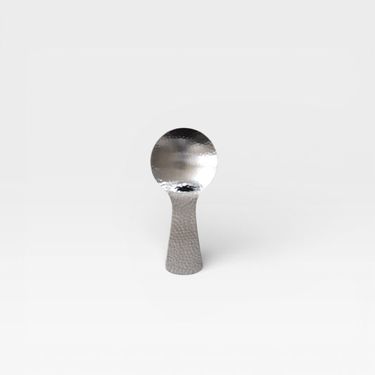 Japanese Nagomi Hammered Tea Leaf Spoon