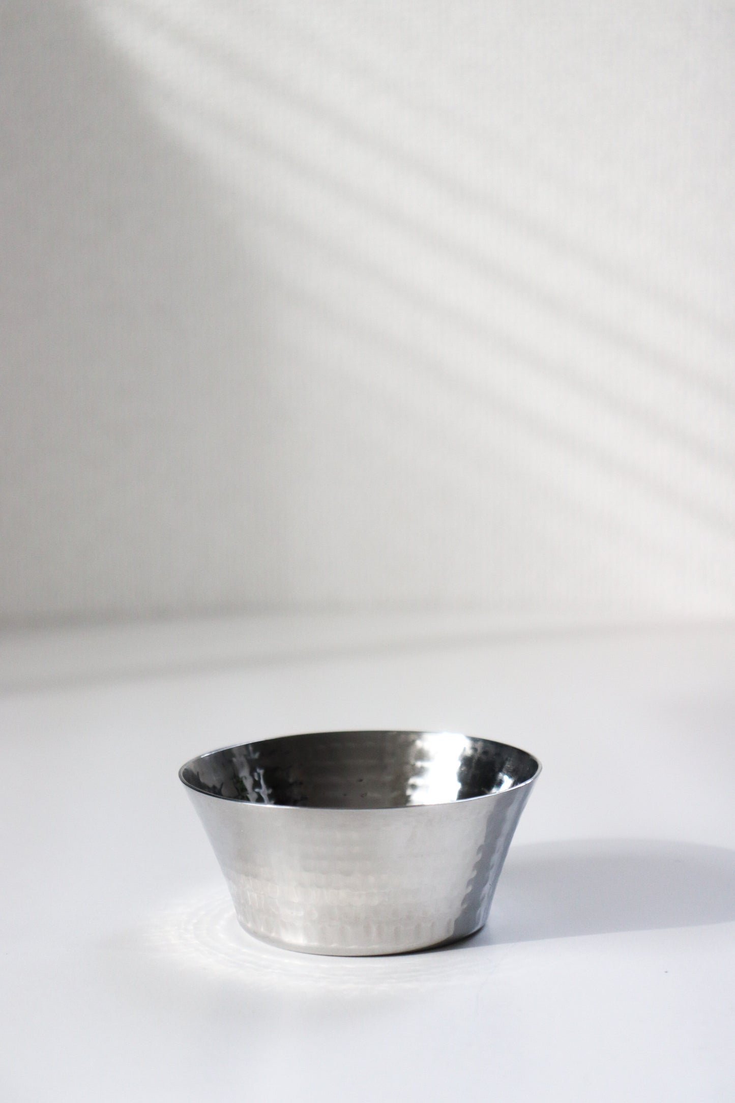 Hammered Stainless Steel Small Bowl