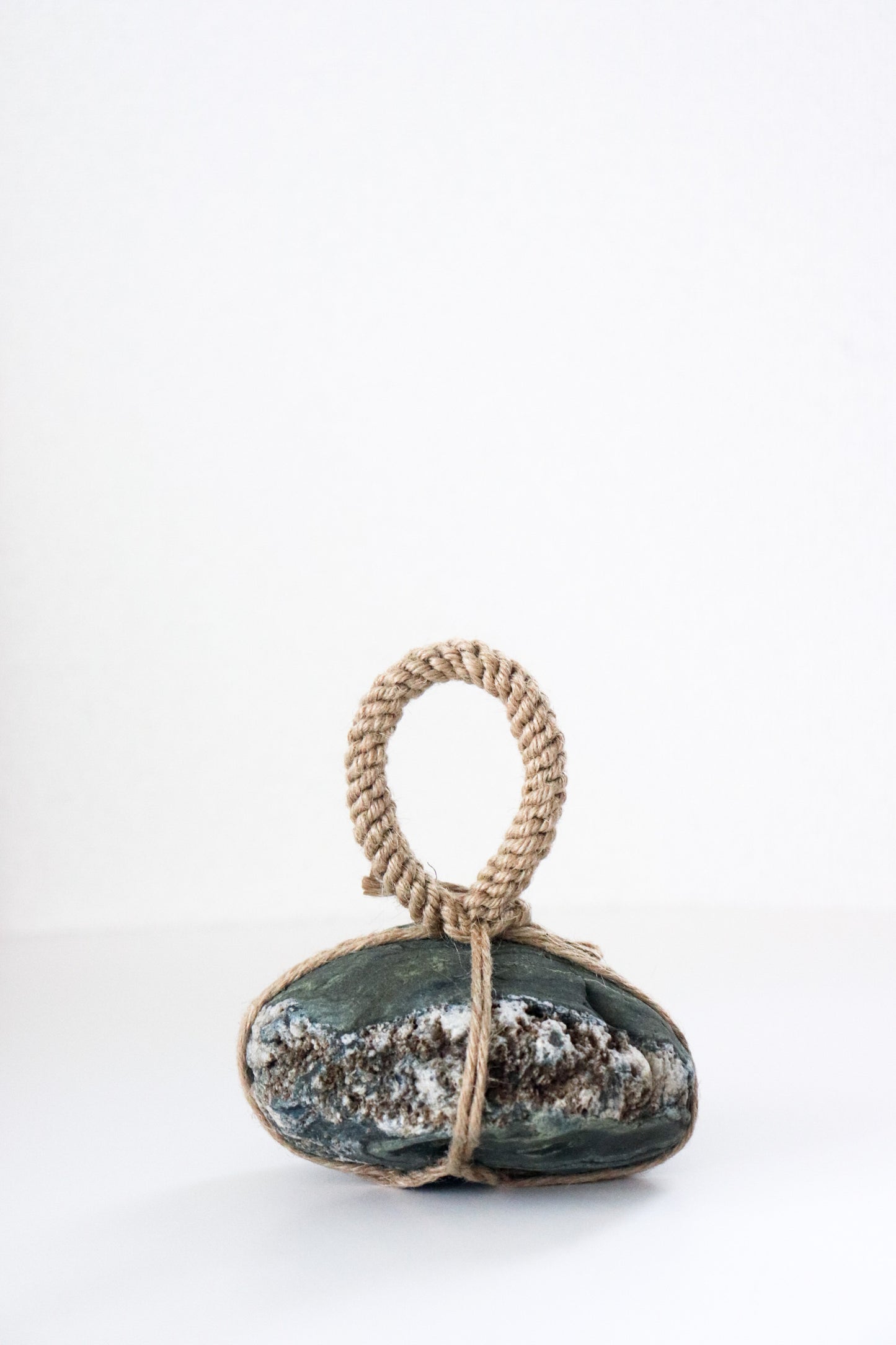 Sekimori-ishi Guardian Stone – Two-Tone Japanese River Stone