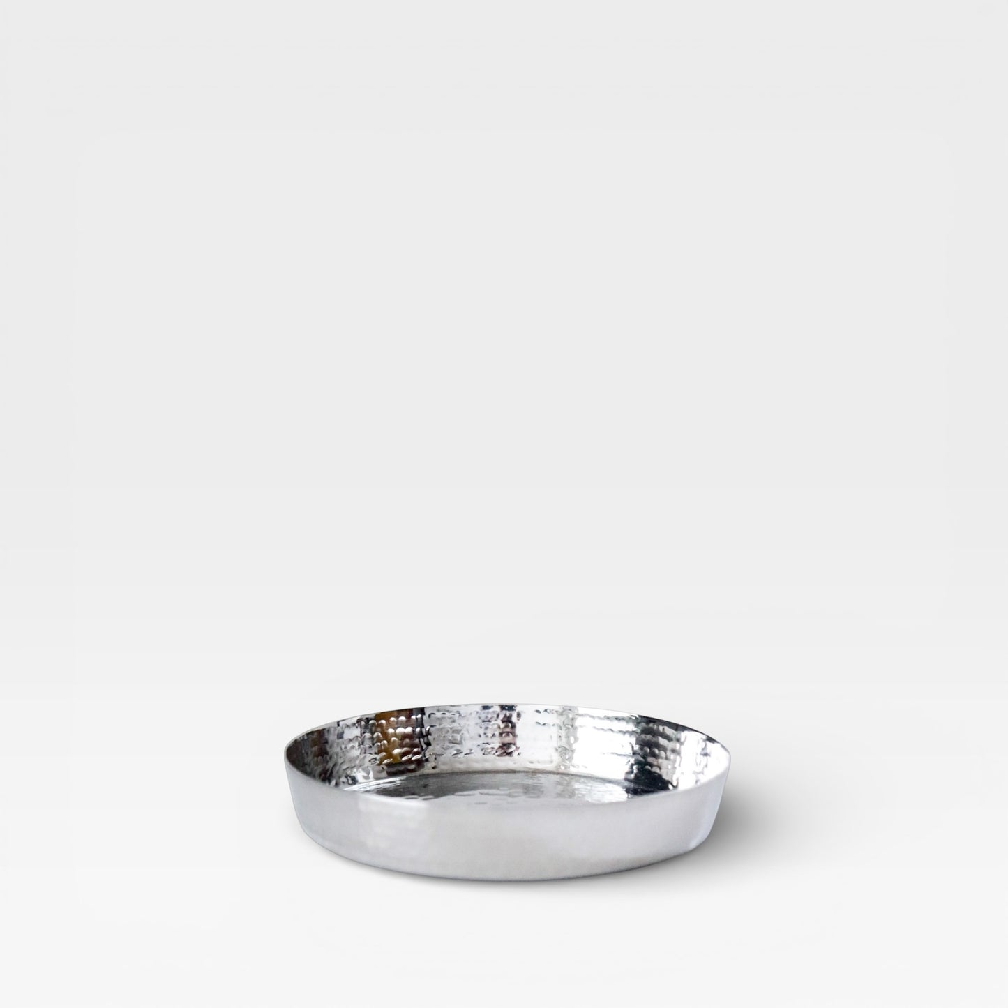 Hammered Stainless Steel Small Tray