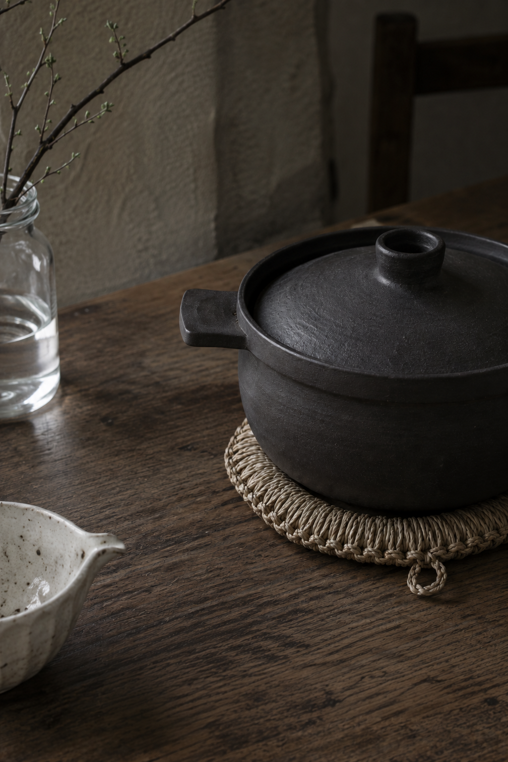 Japanese Igusa Trivet – Donut Shape / Woven Rush Grass Pot Mat