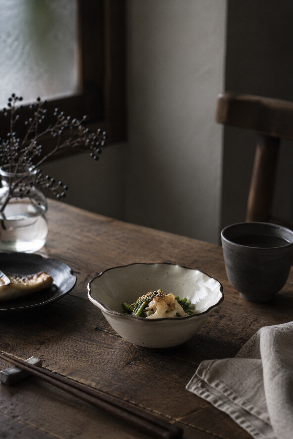 Mino Ware Kobachi Bowl – Kairagi Glaze