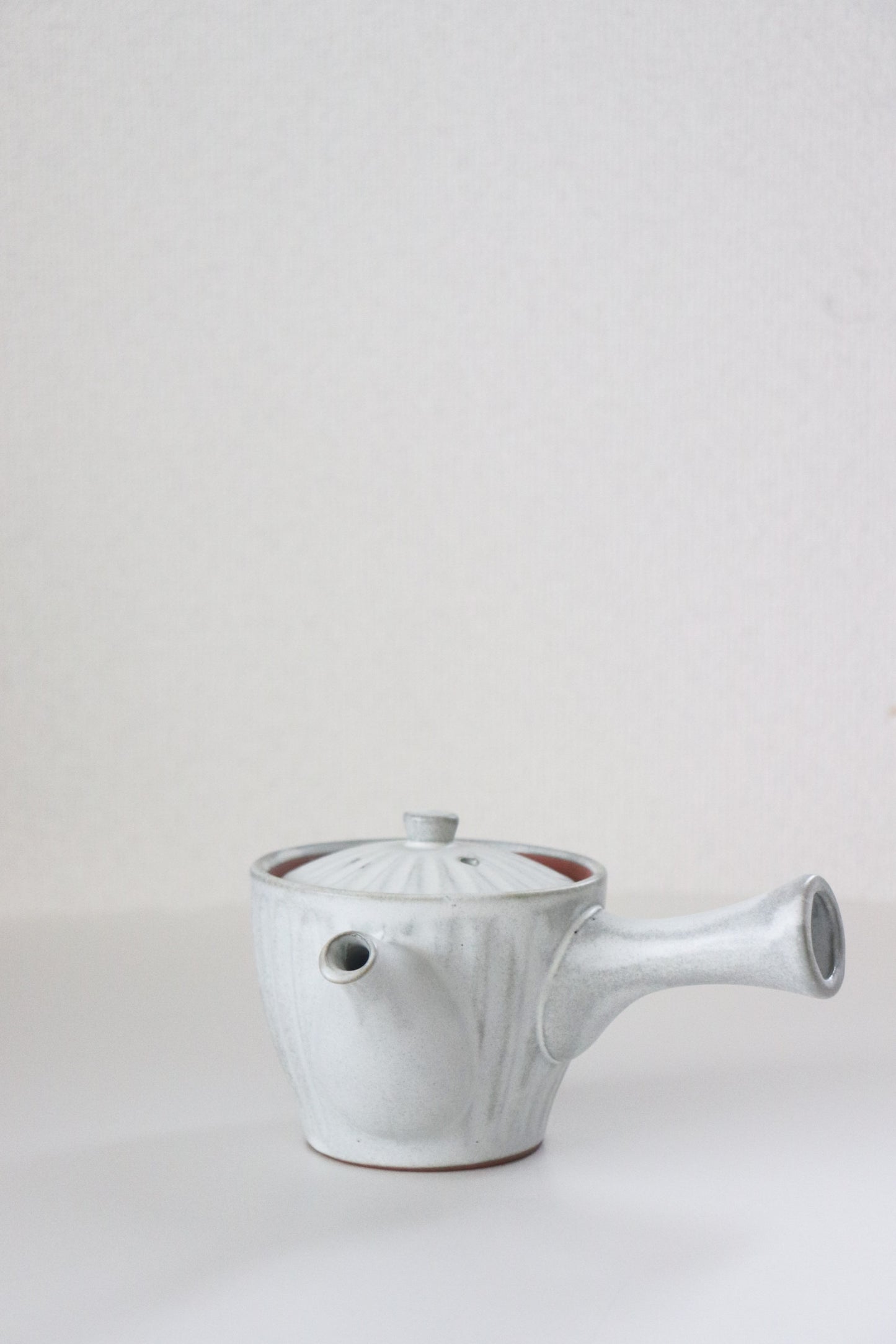 Japanese Gray Kyusu Teapot