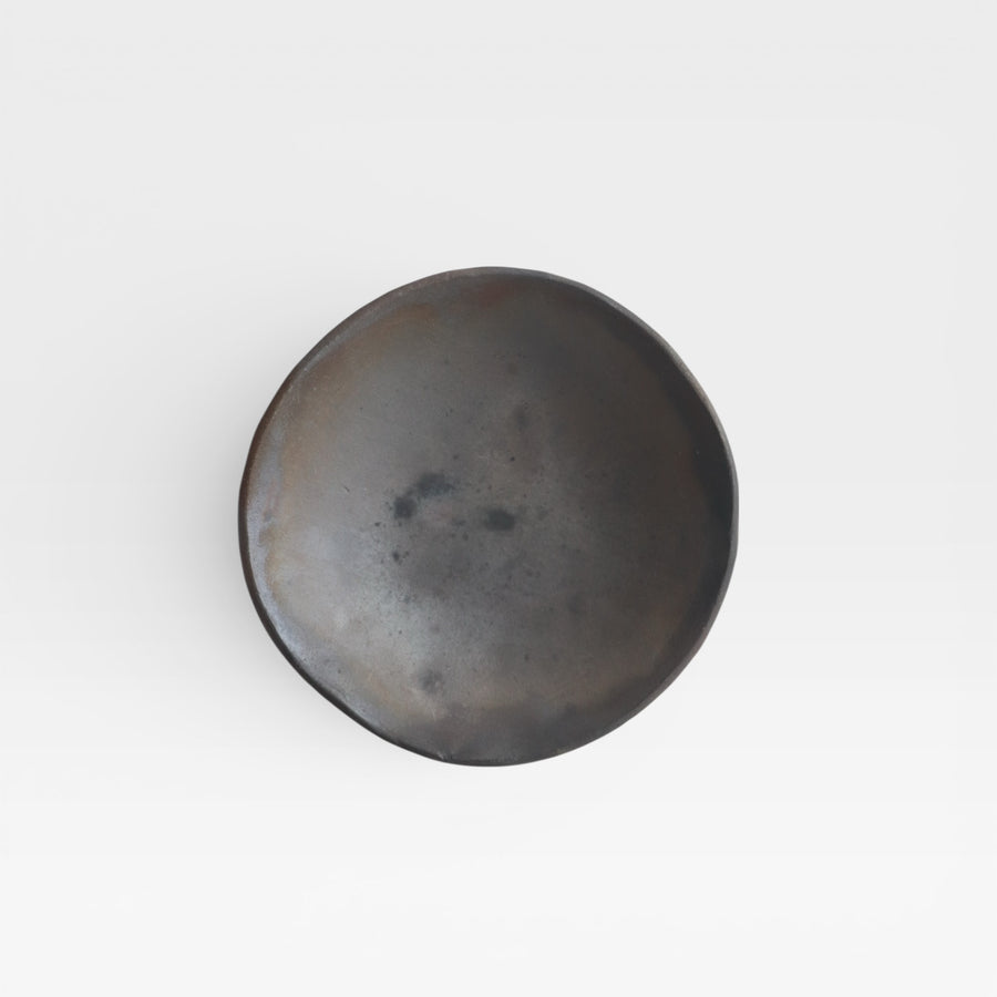 Shigaraki Tatara Charcoal-Fired Plate