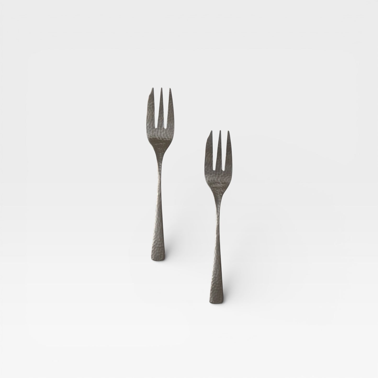 Japanese Hammered Stainless Steel Dinner Fork – Tsuchime Finish