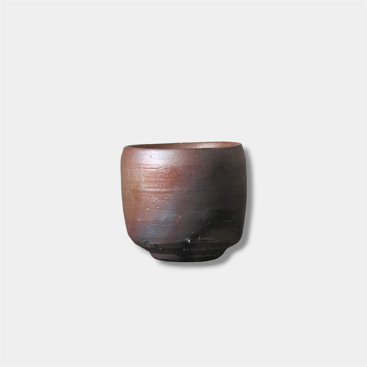 Japanese Bizen Ware Sake Cup Artisan Handmade