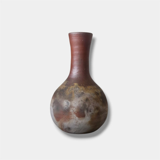 Japanese Bizen Ware Vase by Motomu Kadono