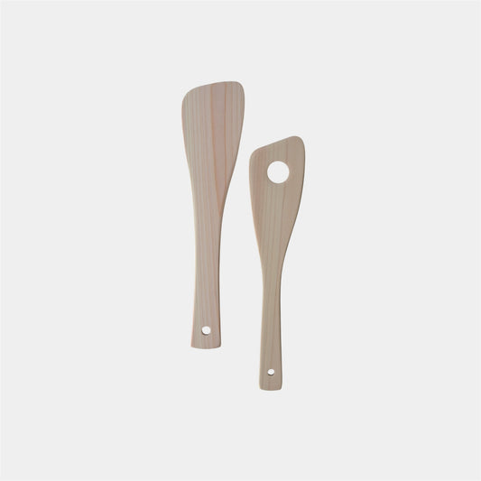 Japanese Hinoki Wood Turner Spatula