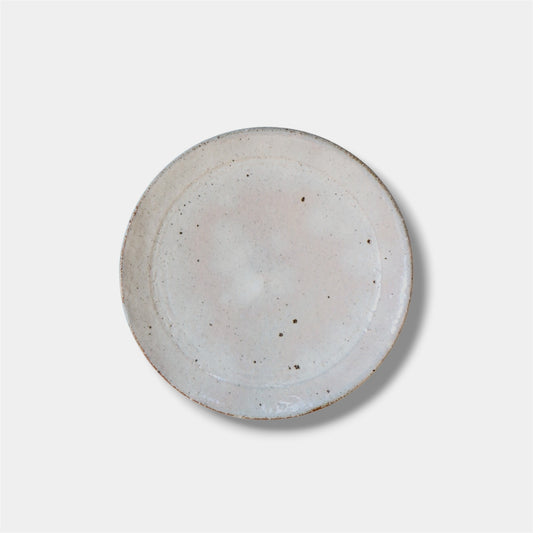 Japanese Handmade Kohiki Small Plate by Hyoyama