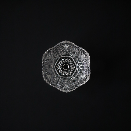 Vintage Glass Collection No.002 – Japanese Pressed Glass Object