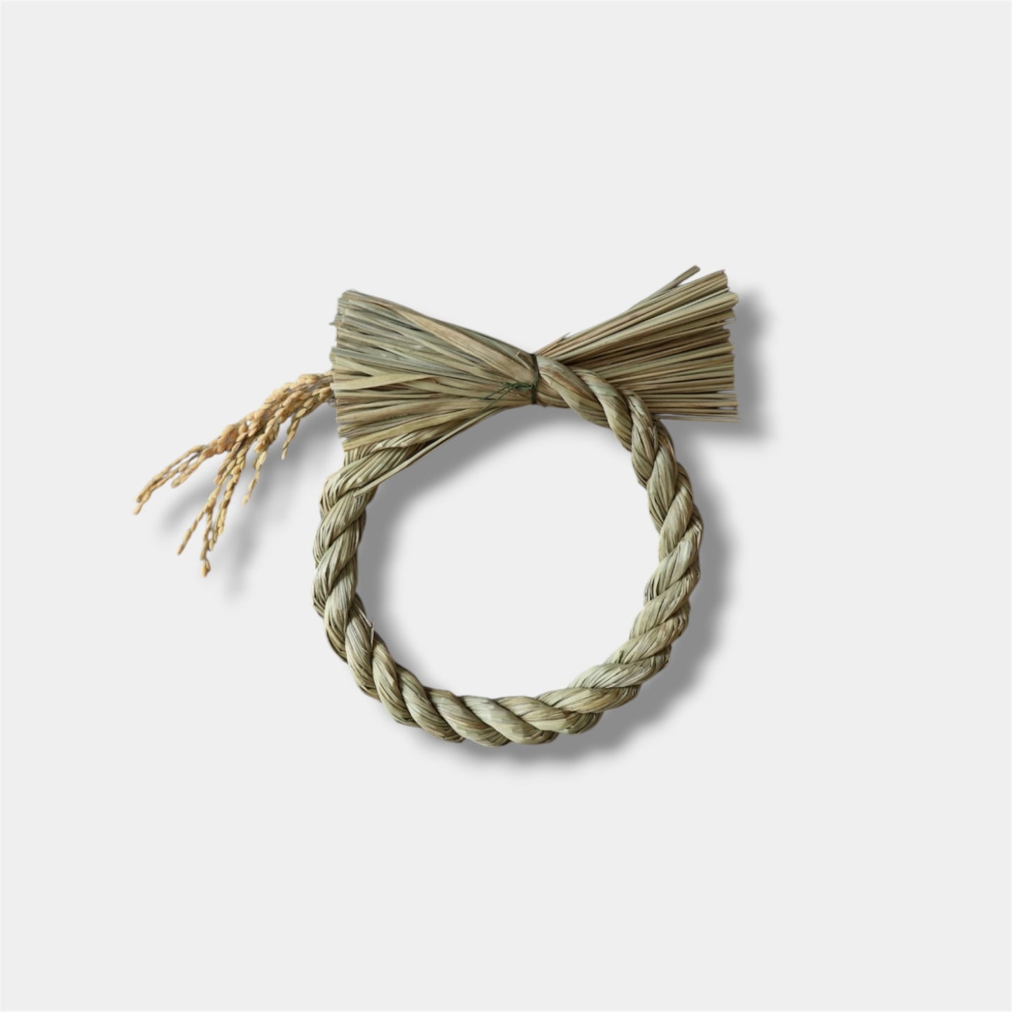 Japanese Igusa Shimenawa Wreath 20cm