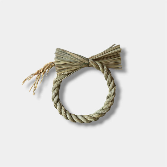 Japanese Igusa Shimenawa Wreath 20cm
