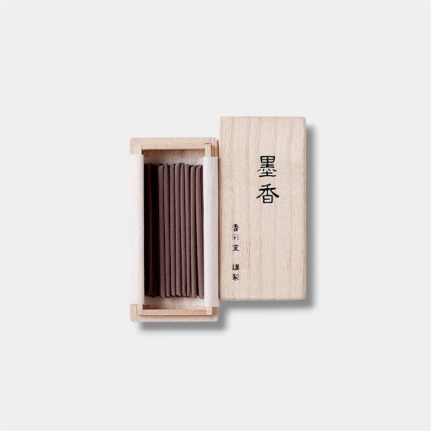 Japanese Incense Sticks – Sumi Ink Fragrance by Kousaido