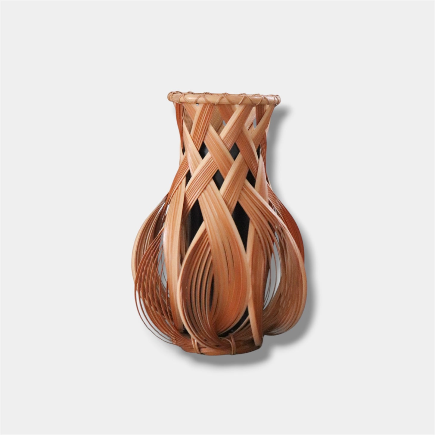 Vintage Beppu Bamboo Flower Vase