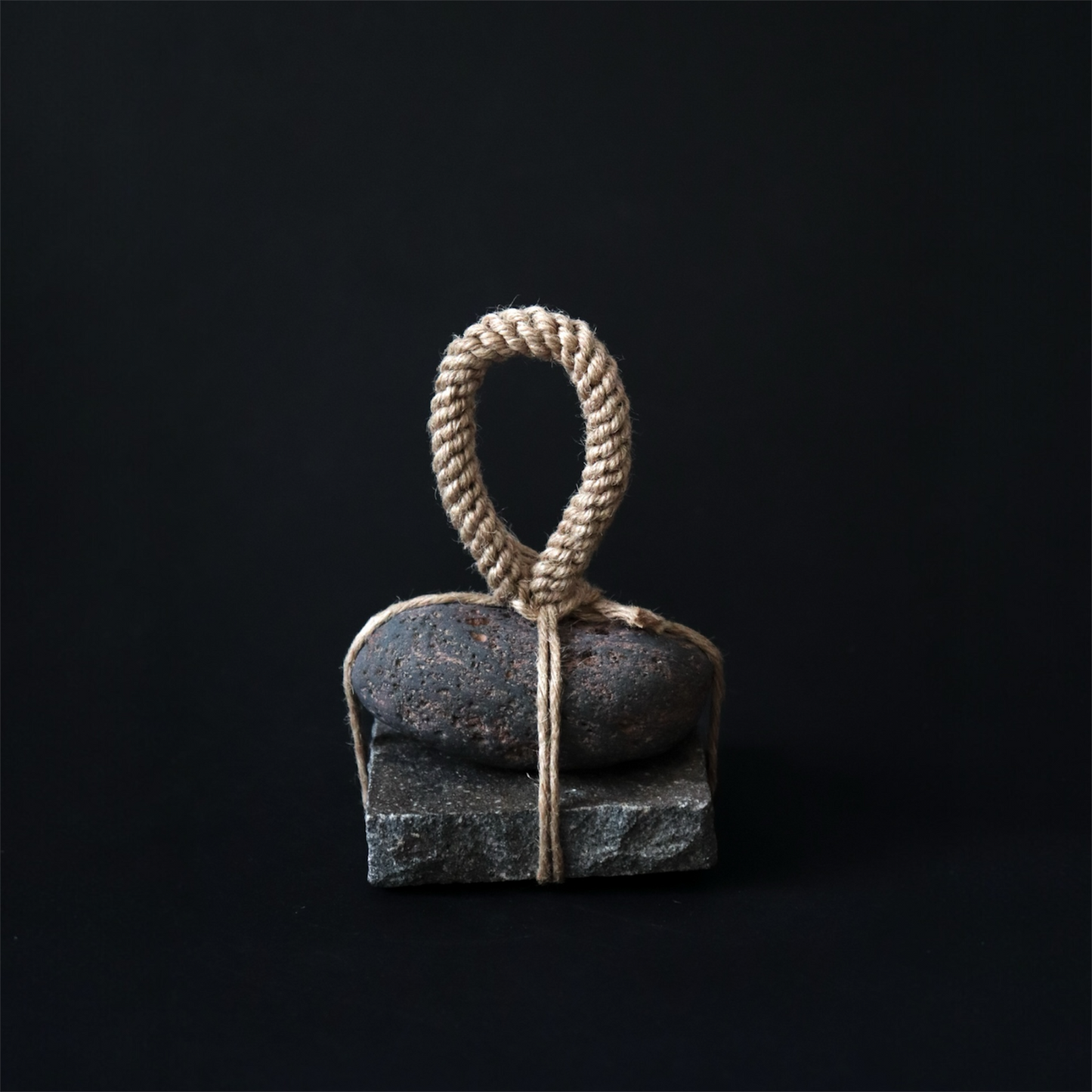 Japanese Two-Tier Sekimori Ishi Niigata Natural Stone