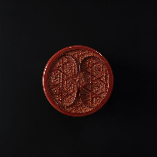 Vintage Japanese Bamboo Sweet Box