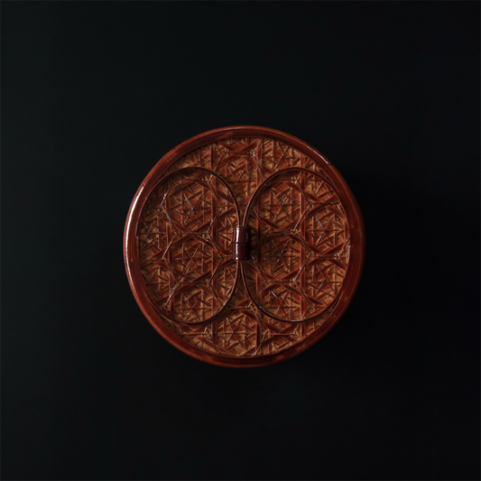 Vintage Japanese Bamboo Sweet Box