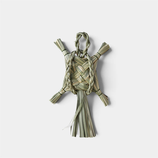 Japanese Straw Turtle Ornament