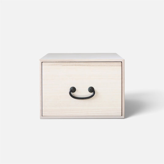 Japanese Matcha Storage Box Paulownia Wood Tea Utensil Organizer