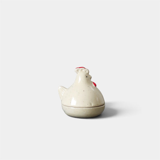 Vintage Japanese Chicken Kogo Incense Container
