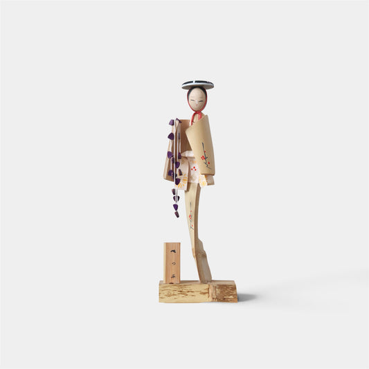 Vintage Beppu Bamboo Craft Kokeshi Doll