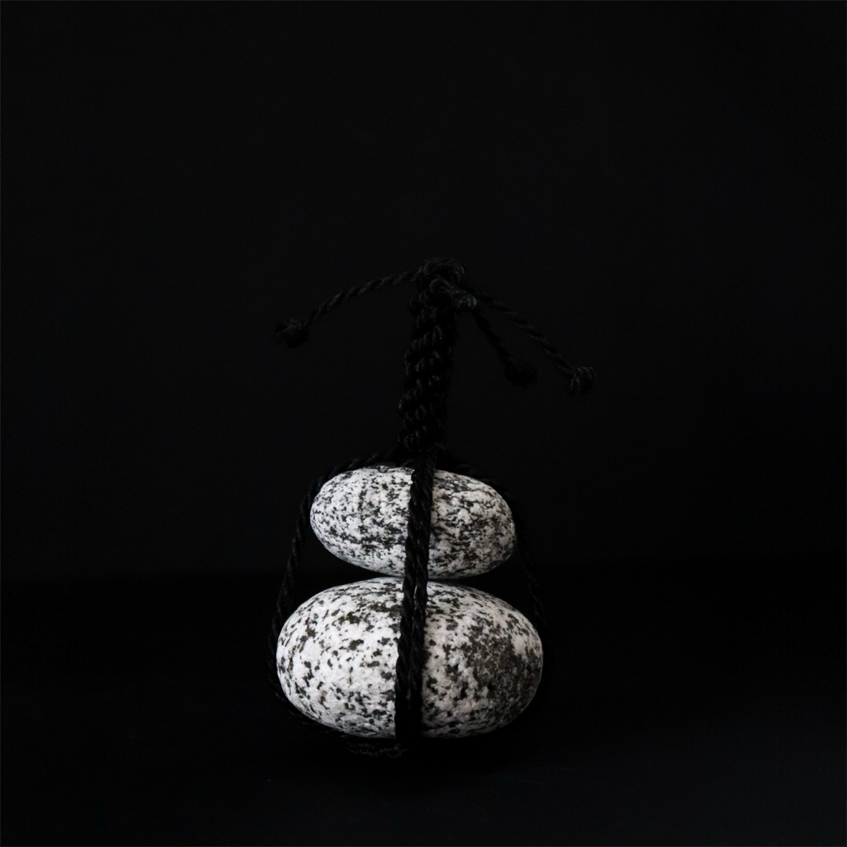 Japanese Sekimori-ishi Barrier Stone Double Niigata Natural Stone