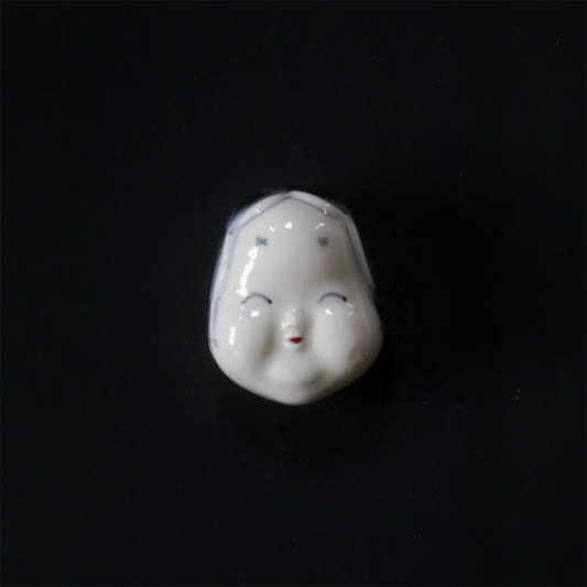 Vintage Japanese Otafuku Kogo Incense Container
