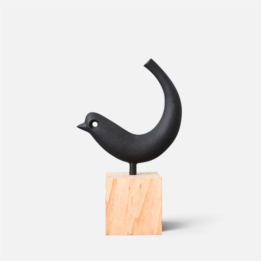 Kamasada Bird U Cast Iron Sculpture