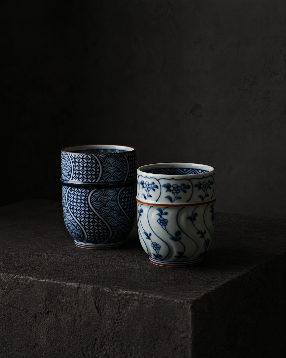 Japanese Hasami Ware Yunomi Tea Cup