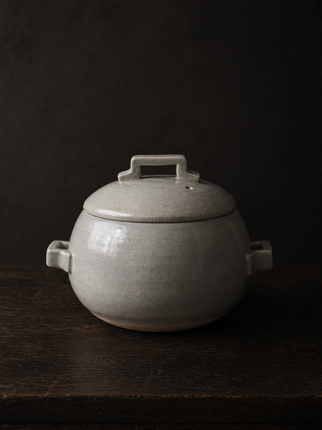 TOJIKI Gray Japanese Rice Pot Donabe 3 Cup