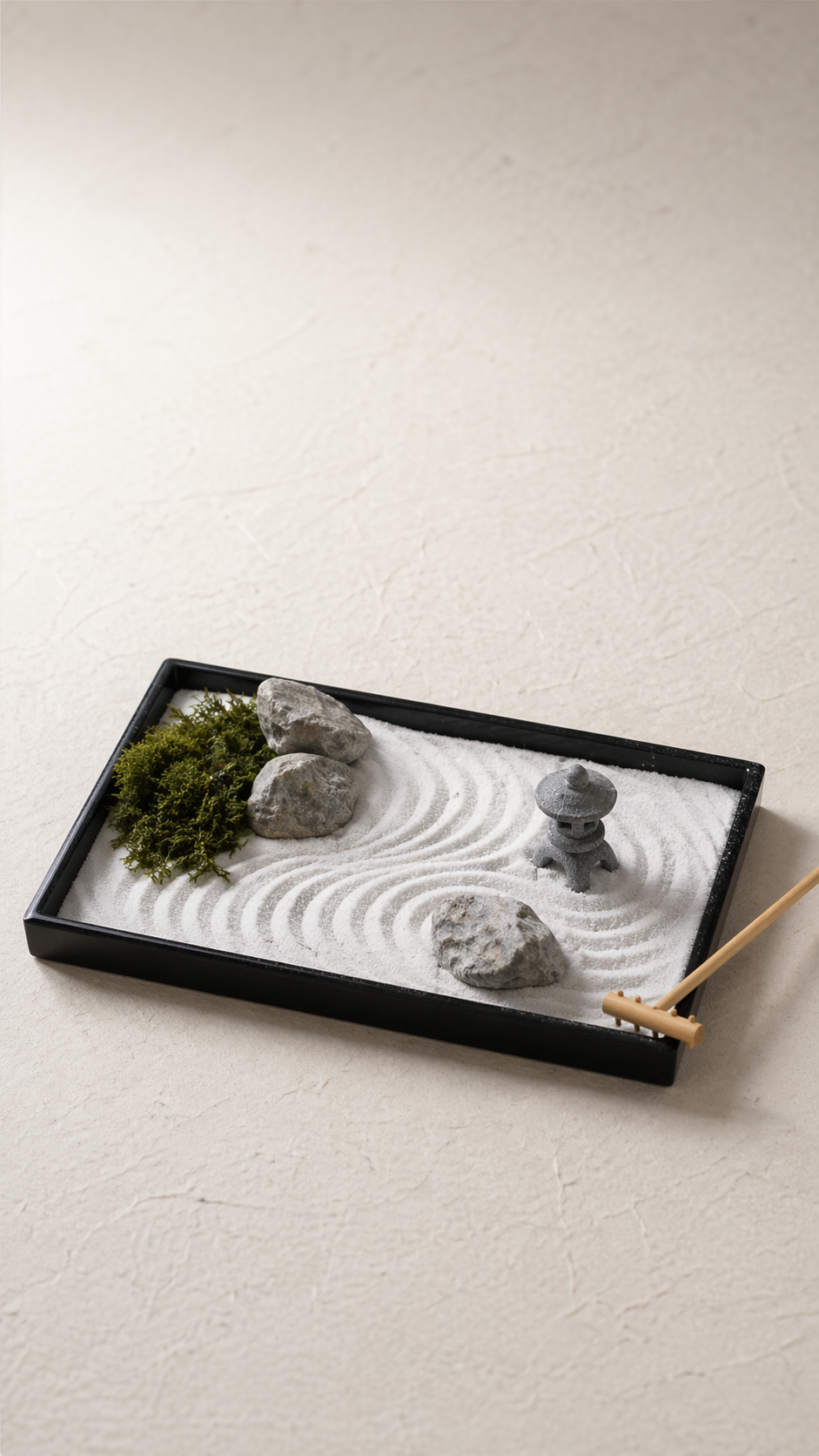 Japanese Zen Garden Kit, Mini Karesansui Set