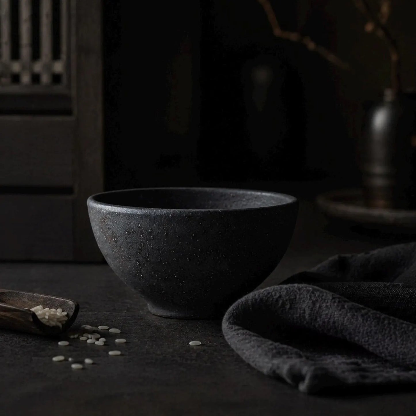 TOJIKI Charcoal Rice Bowl
