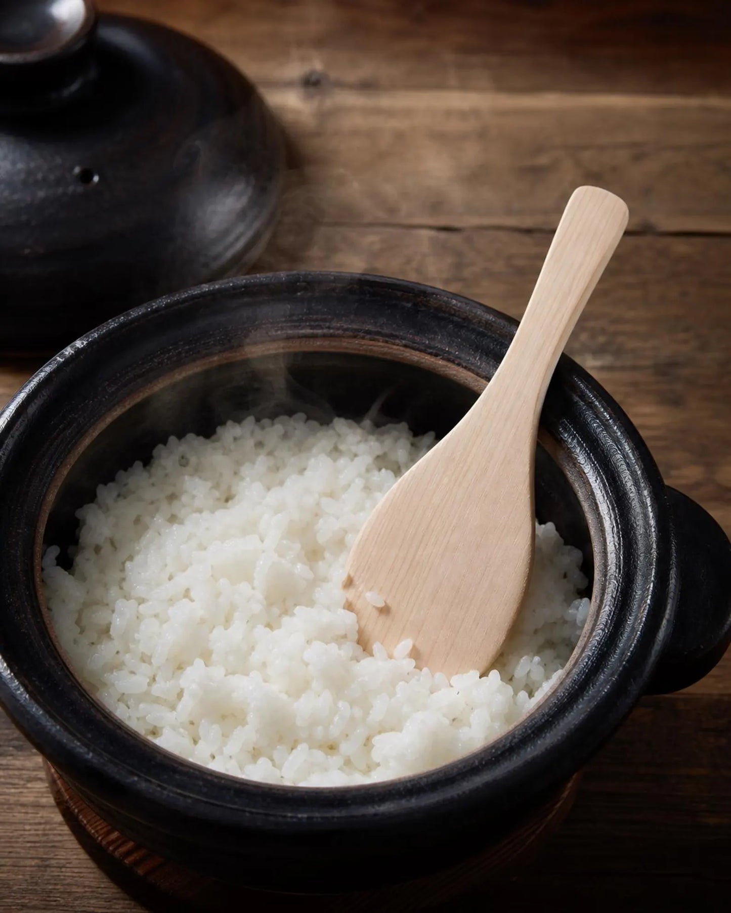 Japanese Hinoki Wooden Rice Paddle