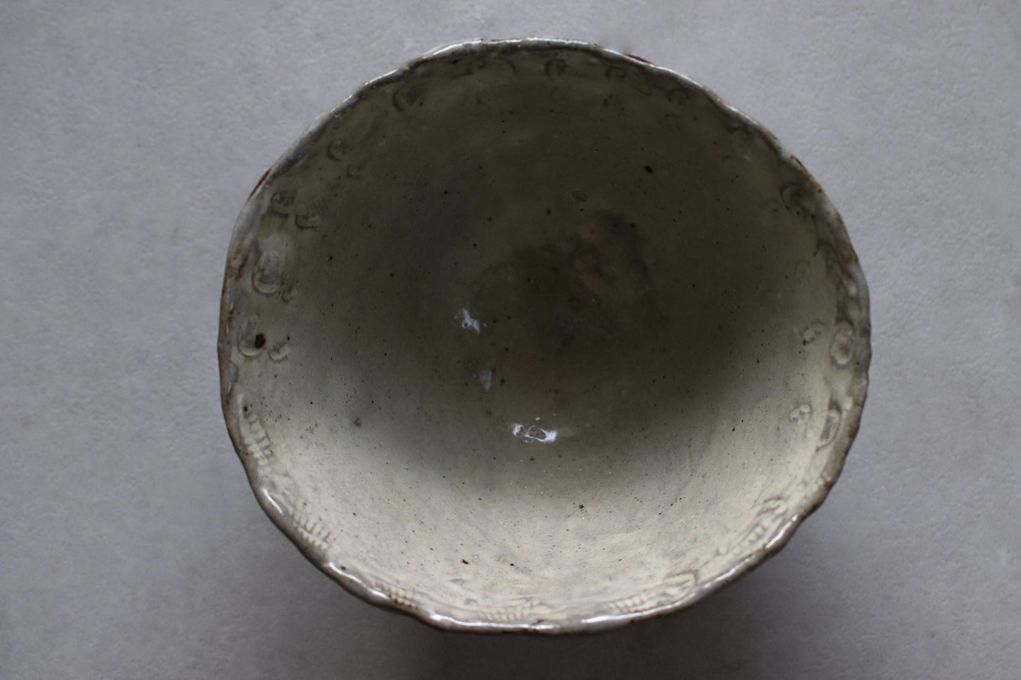 Handcrafted Japanese Pottery Bowl | Wabi-Sabi Chawan Style Artisan Work | Rustic Glazed Ceramic Art | Unique One-of-a-Kind Piece