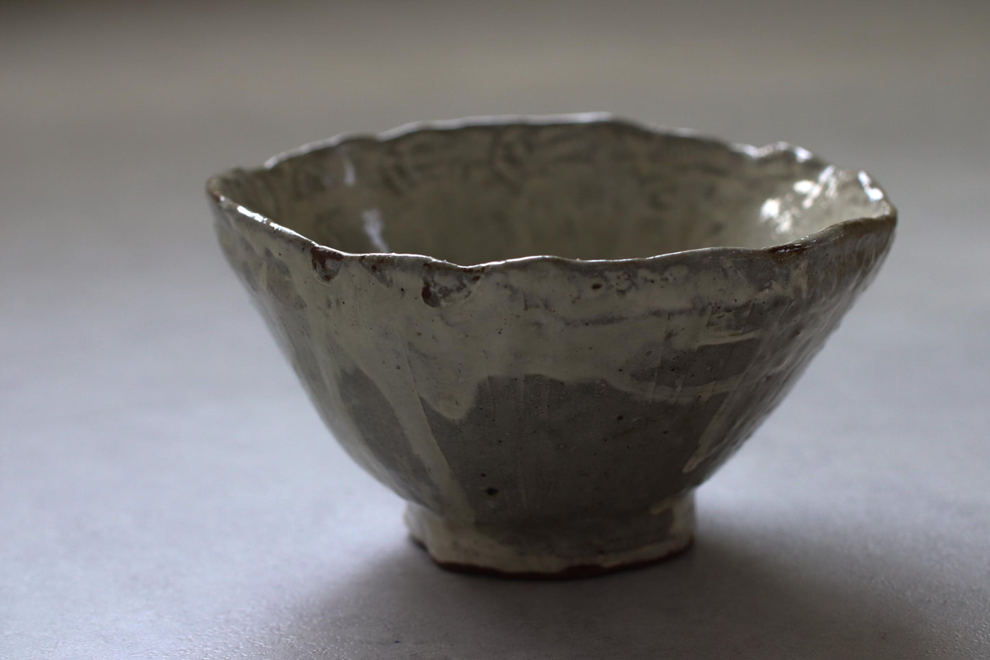 Handcrafted Japanese Pottery Bowl | Wabi-Sabi Chawan Style Artisan Work | Rustic Glazed Ceramic Art | Unique One-of-a-Kind Piece